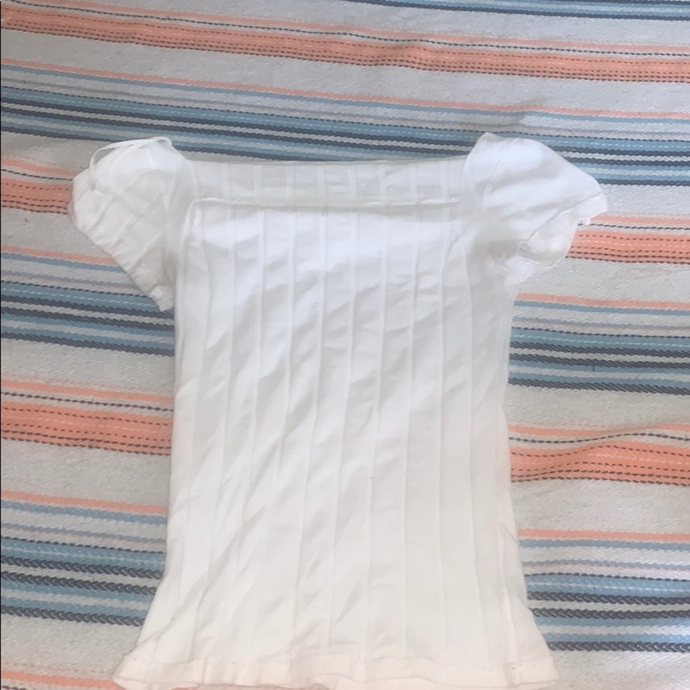 white top
